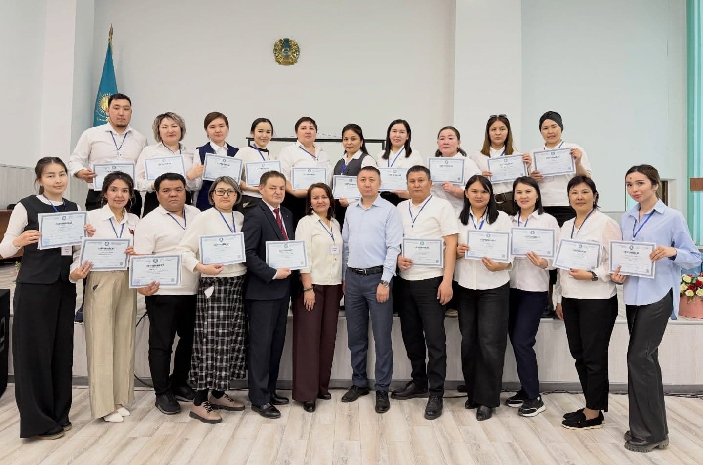 ҰЛТТЫҚ БАНКТЕ «ҚАРЖЫЛЫҚ САУАТТЫЛЫҚ НЕГІЗДЕРІ» КУРСЫНЫҢ КЕЗЕКТІ ЛЕГІ АЯҚТАЛДЫ