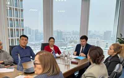 Обсуждение проекта новой Конституции с участием представителей Министерства юстиции РК