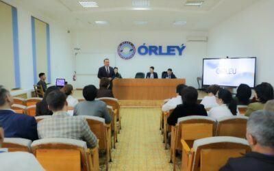 Председатель Правления «Өрлеу» ознакомился с работой филиала в Акмолинской области
