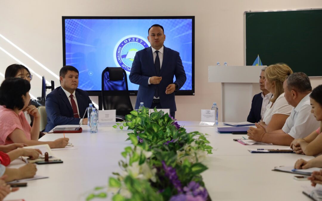 «Өрлеу» Басқарма төрағасы Шымкент филиалының даму бағытын айқындады